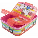 Stor Multibox na svačinu Hello Kitty a přátelé se třemi přihrádkami – Hledejceny.cz
