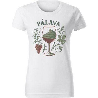 Grooters Dámské tričko pro milovníky vína Pálava – Zboží Dáma