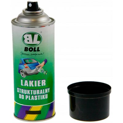 BOLL strukturální lak na plast sprej černý 400ml – Hledejceny.cz