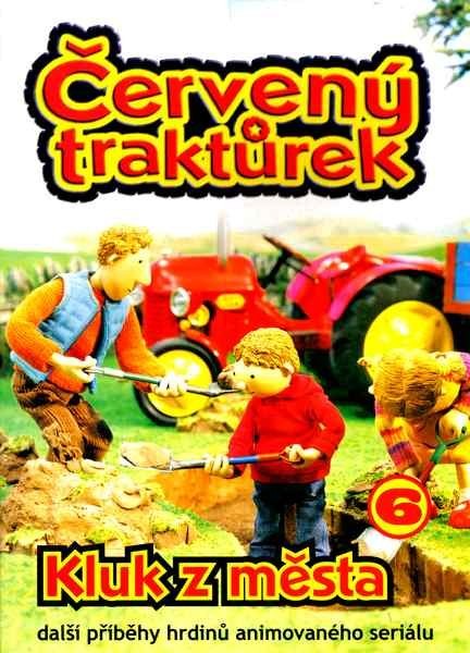 Červený traktůrek 6 , papírový obal DVD