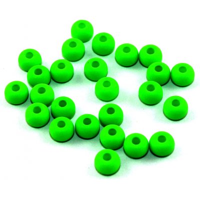 Korálky Estrela NEON - elektricky zelené - ∅ 5,5 mm - 10 ks – Zboží Mobilmania
