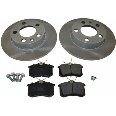 Sada zadní brzdové kotouče + destičky ŠKODA FABIA OCTAVIA I ROOMSTER – Sleviste.cz