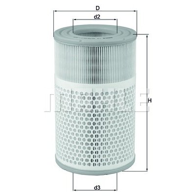 MAHLE ORIGINAL Vzduchový filtr LX2079 – Hledejceny.cz