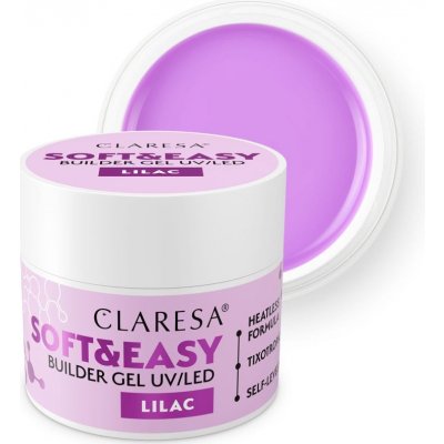 Claresa Soft Easy Builder Uv Led gél na nechty lilac 45g – Zbozi.Blesk.cz