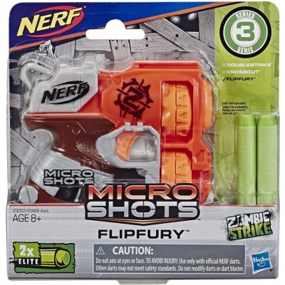 Nerf Hasbro MicroShots FlipFury E3002ES0 – Zboží Dáma