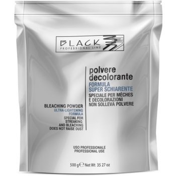 Black Bleaching Power odbarvovací a melírovací prášek bezprašný v sáčku 500 g