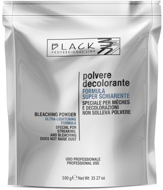 Black Bleaching Power odbarvovací a melírovací prášek bezprašný v sáčku 500 g