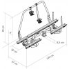 Nosič kol Thule® Thule Caravan Superb 57 cm