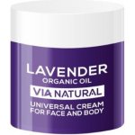 Lavender univerzální krém na obličej a tělo s organickým levandulovým olejem 200 ml – Zboží Dáma