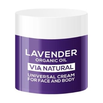 Lavender univerzální krém na obličej a tělo s organickým levandulovým olejem 200 ml – Zboží Dáma