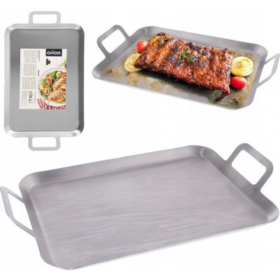Orion Plech grilovací nerez 43x25 cm 127005 – Zboží Mobilmania