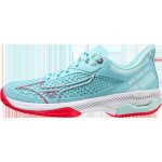 Mizuno Wave Exceed Tour 5 CC tanager turquoise/fiery coral/white – Sleviste.cz