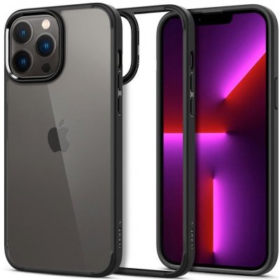 Pouzdro Spigen Crystal Hybrid Apple iPhone 13 Pro, černé – Zboží Mobilmania