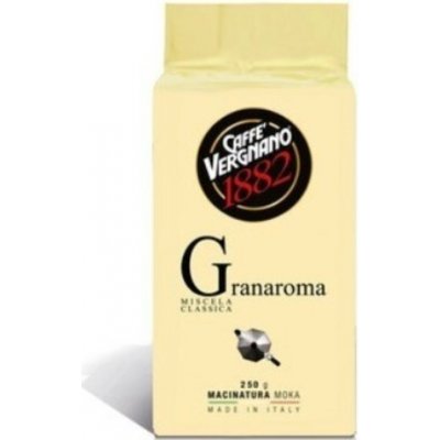 Vergnano mletá Granaroma 250 g – Zboží Mobilmania