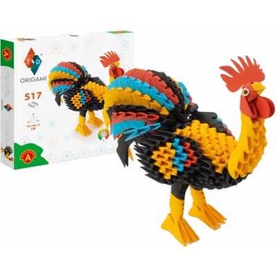 PEXI Origami 3D Kohout – Zboží Dáma