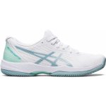 Asics Solution Swift FF W Clay - white/smoke blue – Zboží Mobilmania