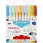 Starpak 507199 sada zvýrazňovačů pastelové odstíny 10 ks – Zboží Živě