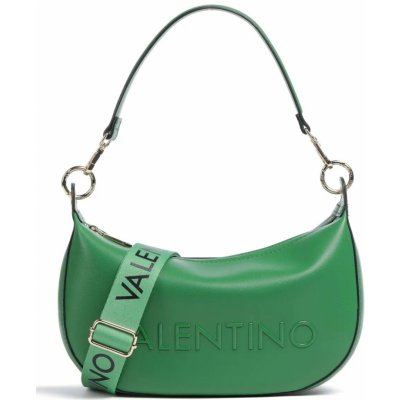 Valentino bags crossbody kabelka s dvěma popruhy zelená