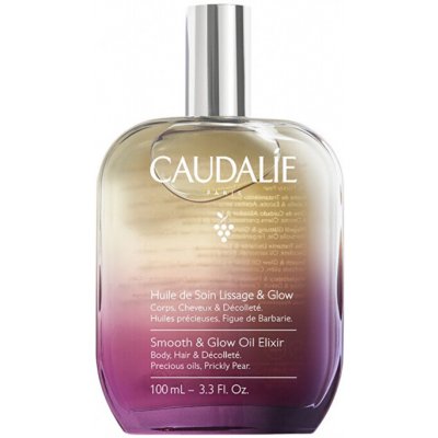 Caudalie Smooth & Glow Oil Elixir - Vyhlazující a rozjasňující olej na tělo a vlasy 50 ml – Zboží Mobilmania