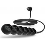 Connect IT prodlužovací kabel 230 V 6 zásuvek 3 m bez vypínače černá CES-1321-BK – Zbozi.Blesk.cz