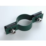 Příchytka plotového panelu na sloupek 48mm - průběžná, zelená – Zboží Mobilmania