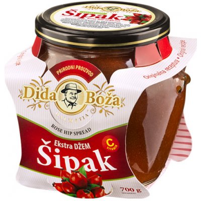 Dida Boža extra šípkový Džem (96% ovoce) 700 g