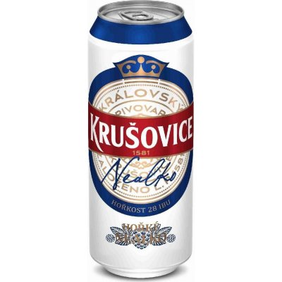 Krušovice Hořké nealko 0,5 l (plech) – Sleviste.cz