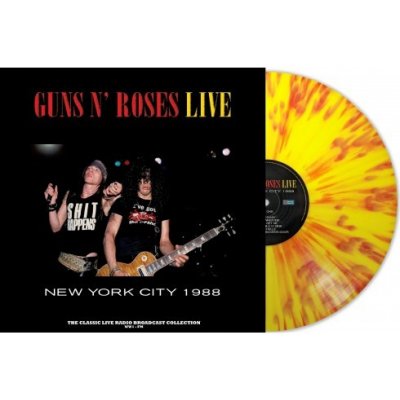 Live in New York City 1988 - Guns N' Roses LP – Zboží Mobilmania