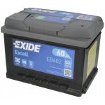 Exide Excell 12V 60Ah 540A EB602 – Hledejceny.cz