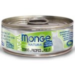 Monge Natural Cat tuňák & kuře 80 g – Zboží Mobilmania