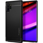 Pouzdro Spigen Rugged Armor Samsung Galaxy Note 10+ Plus Matná Černé – Hledejceny.cz