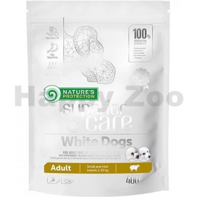 Nature's Protection Dog Dry Superior Care White Dog GF adult SB 400 g – Hledejceny.cz