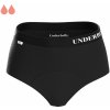 Menstruační kalhotky Underbelly menstruační kalhotky CLASSI černá černá z mikromodalu Pro slabší dny menstruace
