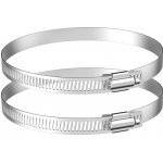 2 kusy Hadicové spony 125 mm, HG Power Nerezová Hadicová spona Nastavitelný průměr 118-140 mm pro – Hledejceny.cz