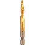 NEO TOOLS Závitník HSS TiN, M6x1 mm, šestihranný – Hledejceny.cz