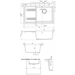 Sinks SIGRI78050072P RIM 780 P Titanium pravý – Sleviste.cz