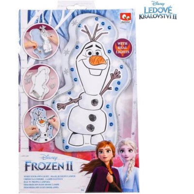 CANENCO Kreativní sada Frozen Ledové království vyrob si LED lampičku Olafa – Zboží Mobilmania