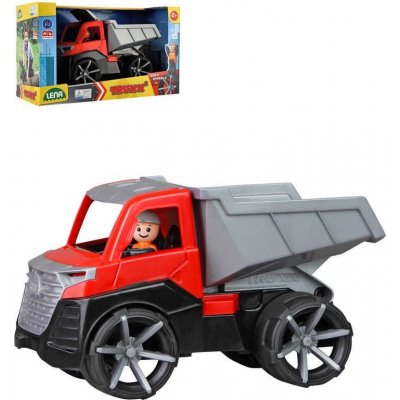 Lena TRUXX 2 auto nákladní sklápěčka funkční set s figurkou – Zboží Mobilmania