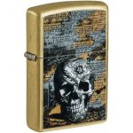Zippo Floral Skull Design 23075 – Zboží Mobilmania