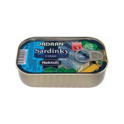 Nekton Sardinky v oleji 125 g – Zboží Dáma