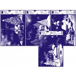 Impap Dekorace okenní 20x30cm s glitry 5500 - 12ks – Hledejceny.cz