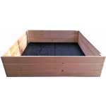 Ohenvzahrade Vyvýšený záhon 150 x 80 x 30 cm dřevěný přírodní – Zbozi.Blesk.cz