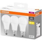 Osram LED žárovka , 13W, E27, teplá bílá 3 ks – Zboží Mobilmania