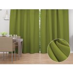 Biante Dekorační závěs Rongo RG-095 Olivově zelený 140x170 cm – Hledejceny.cz