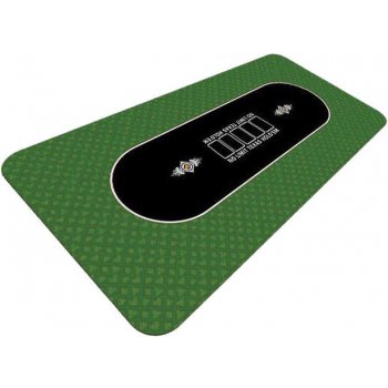 Gamecenter Luxusní pokerová podložka zelená, pogumovaná, 180×90cm