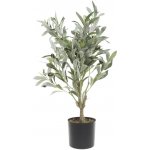 Dekorace umělý stromek olivovník s olivami Olea Tree Ø 12*73 cm Chic Antique – Zboží Dáma