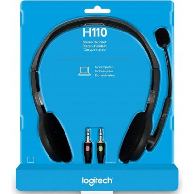 Logitech Stereo Headset H110 – Hledejceny.cz