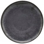 House Doctor Dezertní talíř PION 21,5 cm černo hnědý – Sleviste.cz