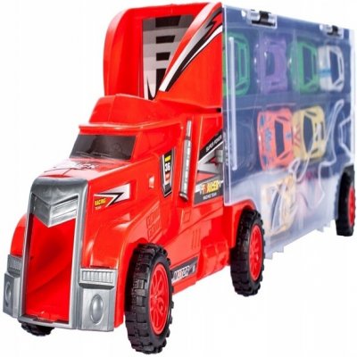 MalPlay Kamion Tir s 10 kovovými auty – Zboží Mobilmania