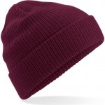 Beechfield čepice B 50N, bio bavlna burgundy – Zboží Mobilmania